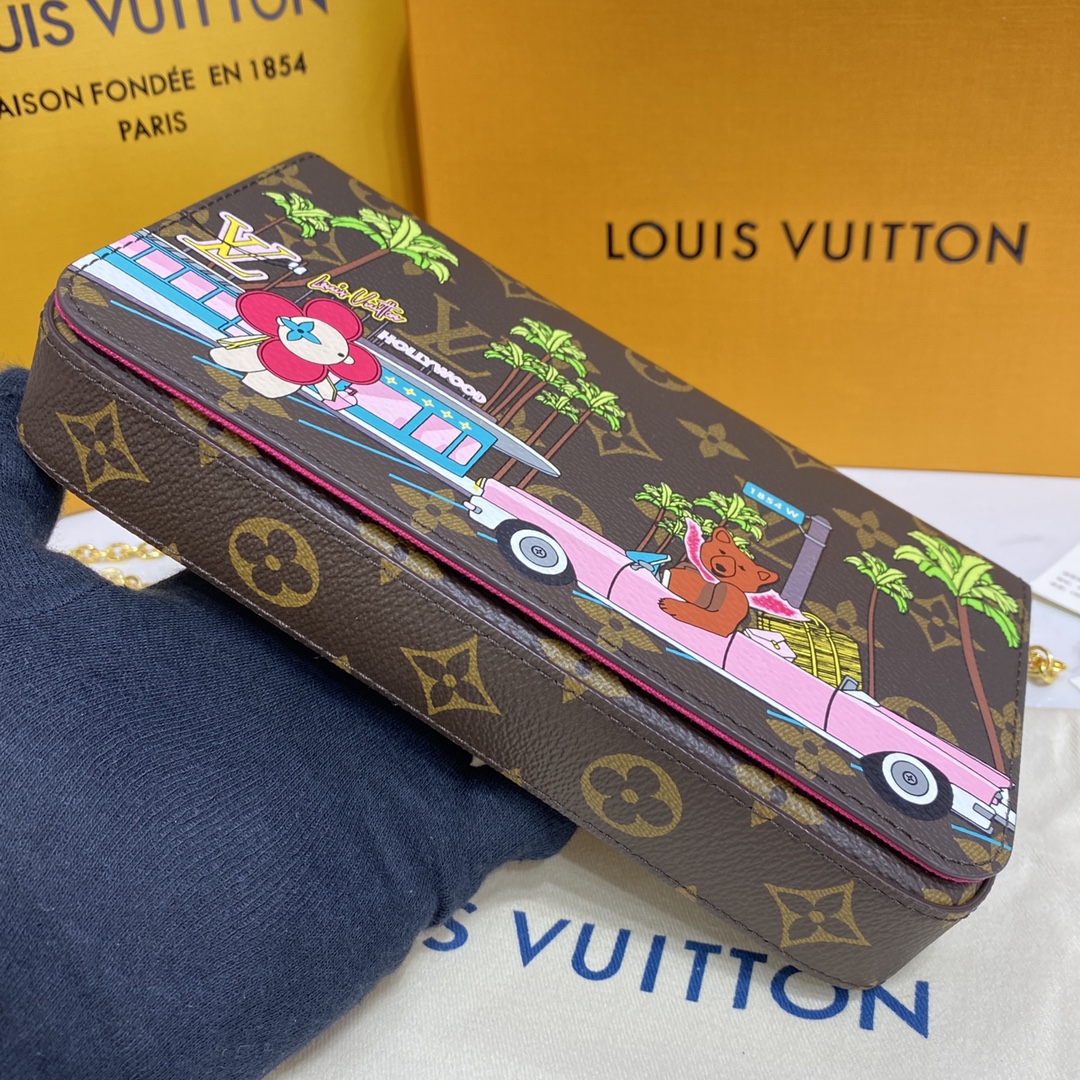 Louis Vuitton FELICIE POCHETTE Handbag Monogram M80859 